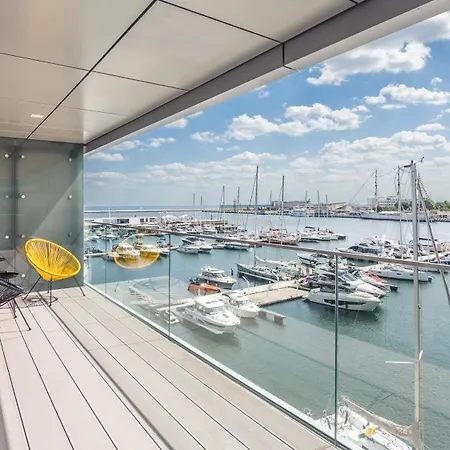 Flatbook - Center Yacht Park Marina View Апартаменти